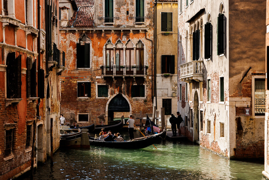 Gondeln in Cannaregio