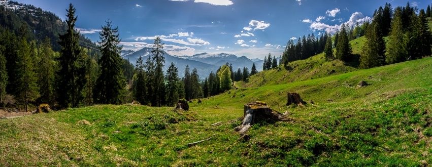 Allgäu Landschaftspanorama Allgäu Landschaftspanorama
