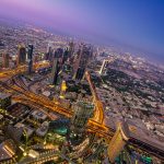 Dubai: Blick vom Burj Khalifa