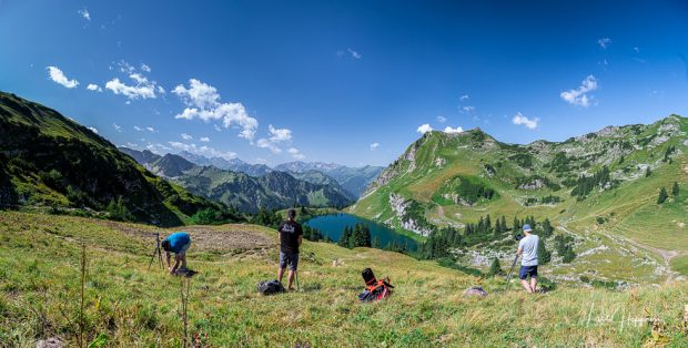 Panorama-Fotografie: Fototour Nebelhorn