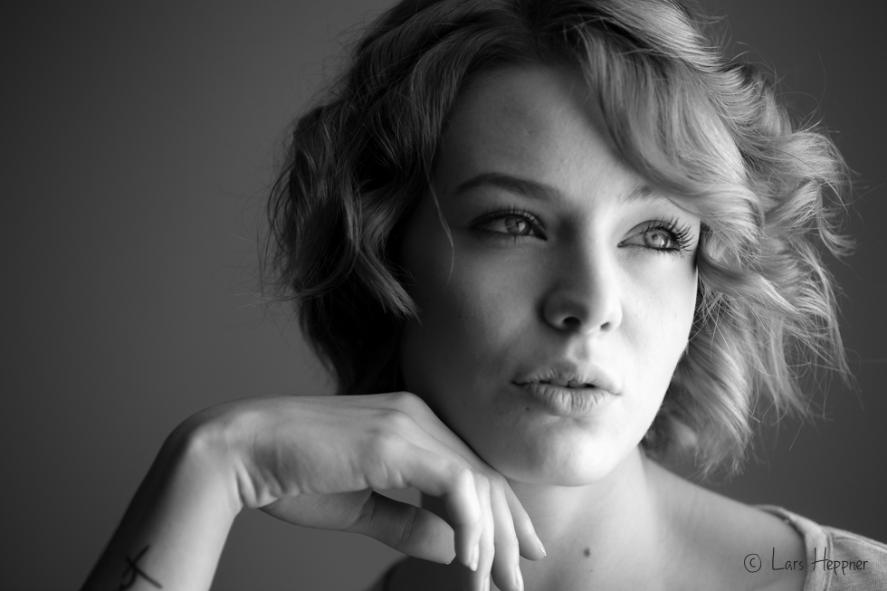 Close Up Portrait von Model Landi