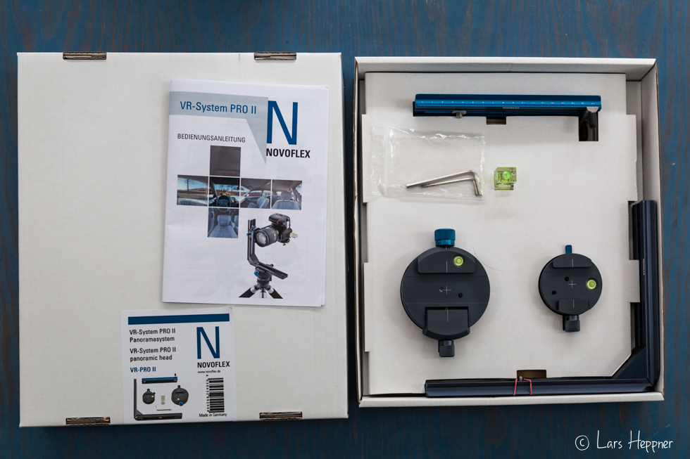 Unboxing: Panoramstativkopf VR-System PRO II von Novoflex
