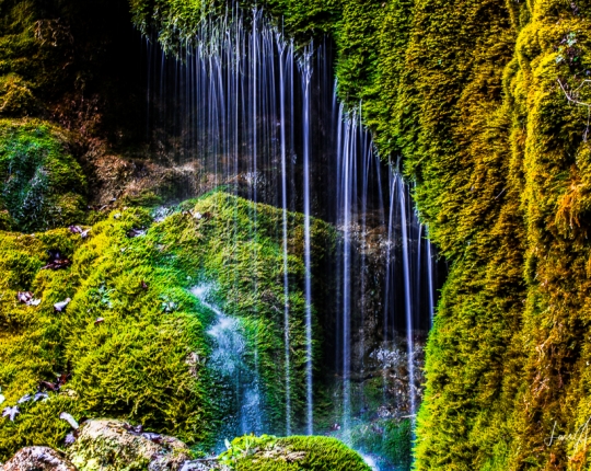 Dreimühlen Wasserfall in der Eifel